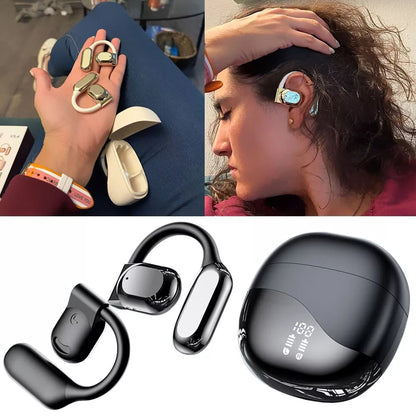 Écouteurs Bluetooth M62 : Confort Absolu, Liberté Totale, Batterie Visible en Temps Réel
